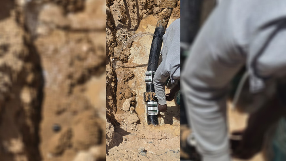 المياه تضبط اعتداءات جديدة في الموقر والشونة والرمثا