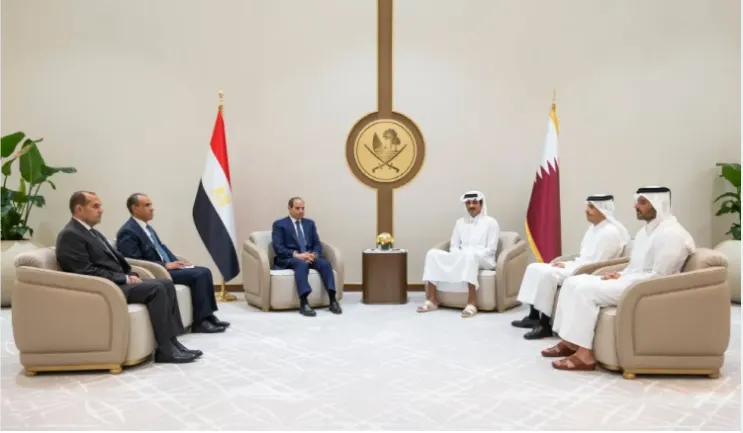 مصر وقطر تدعمان التفاوض لحسم الخلاف الامريكي الايراني