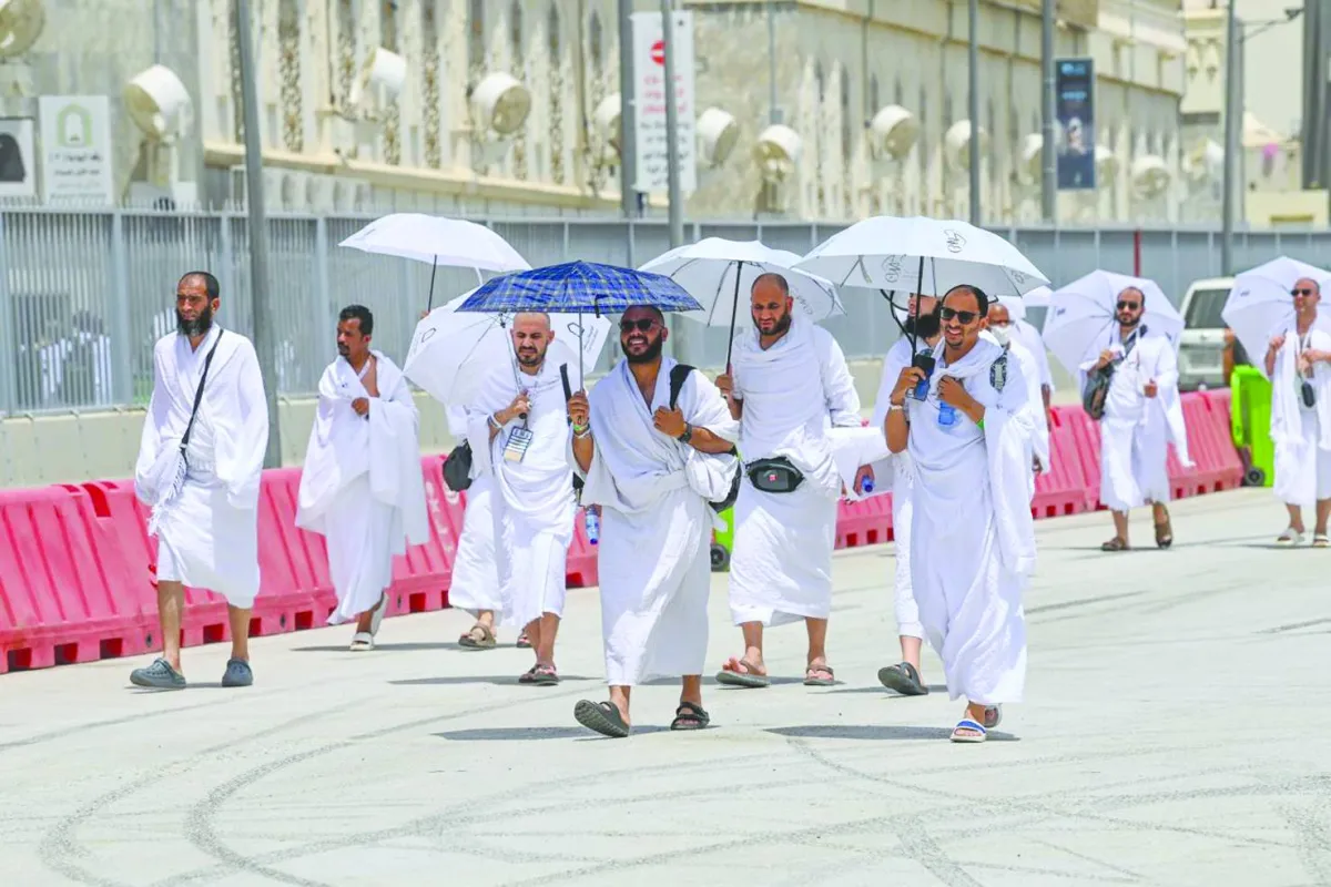 ضيوف الرحمن يتوجهون الى عرفات لاداء الركن الاعظم من الحج