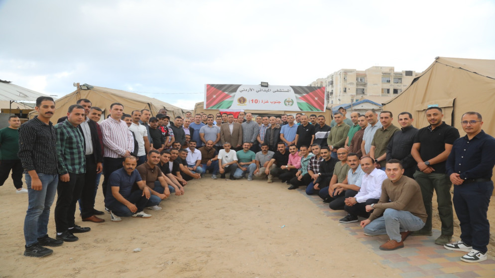 المستشفى الميداني بغزة يستقبل وفودا بمناسبة عيد الاضحى