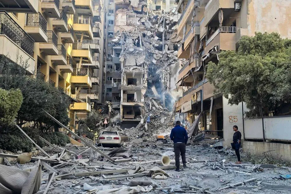 غارة جوية اسرائيلية تستهدف منطقة بيروت