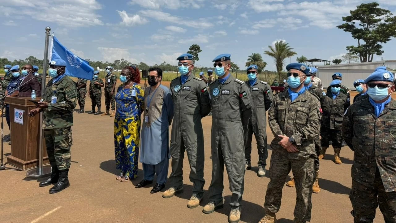 الاردن يحتفل باليوم الدولي لحفظة السلام في الكونغو