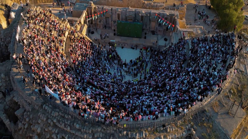 تخصيص موقعين في مدينة جرش الاثرية لعرض مباراة الاردن والارجنتين