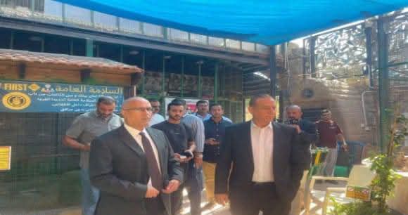 وزير الزراعة يزور حديقة السوسنة السوداء ويؤكد ضرورة تصويب المخالفات 