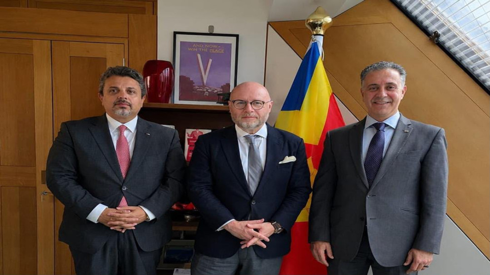 وزير الصناعة يبحث في لندن تسهيل نفاذ المنتجات الاردنية للسوق البريطانية