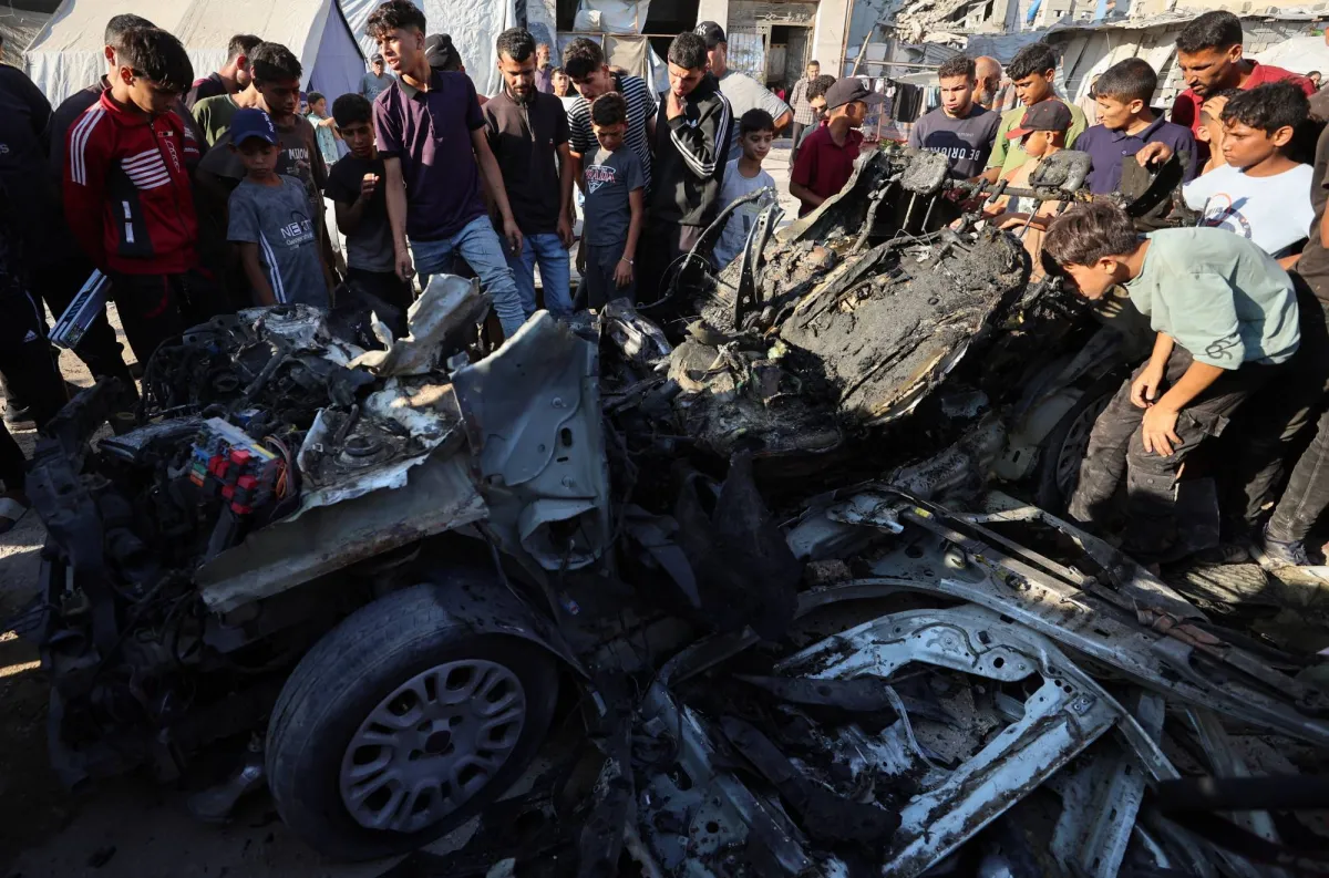مقتل تسعة فلسطينيين بينهم اطفال في غارات اسرائيلية على غزة