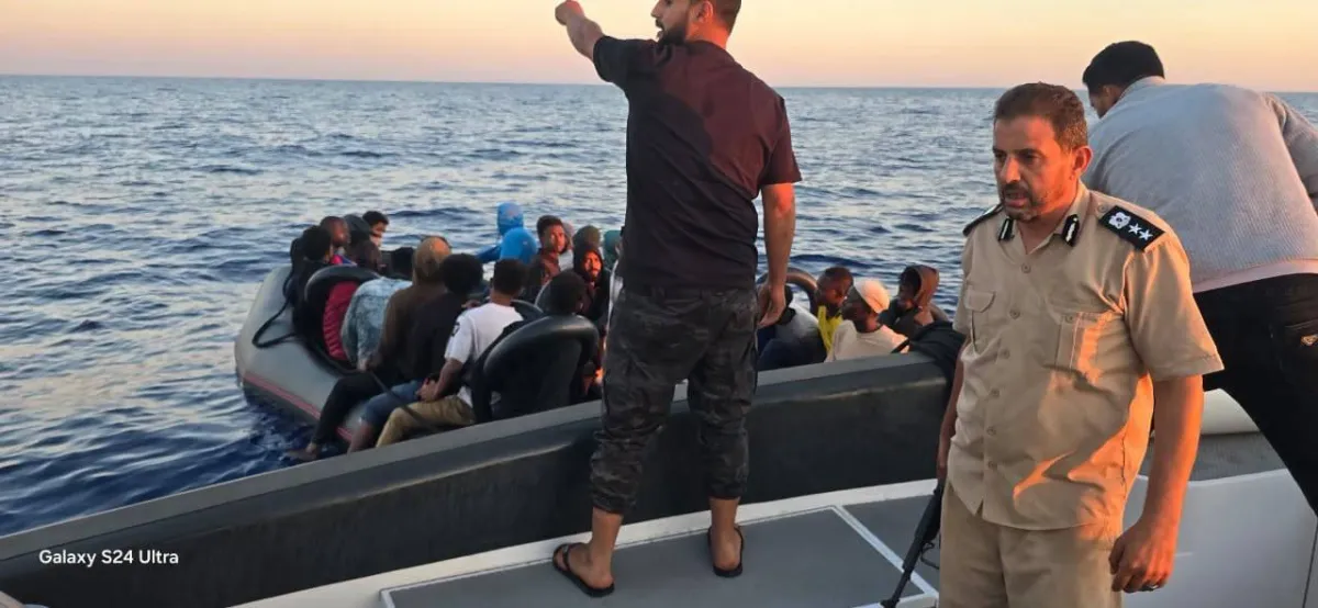 انقاذ 43 مهاجرا من الغرق قبالة السواحل الليبية