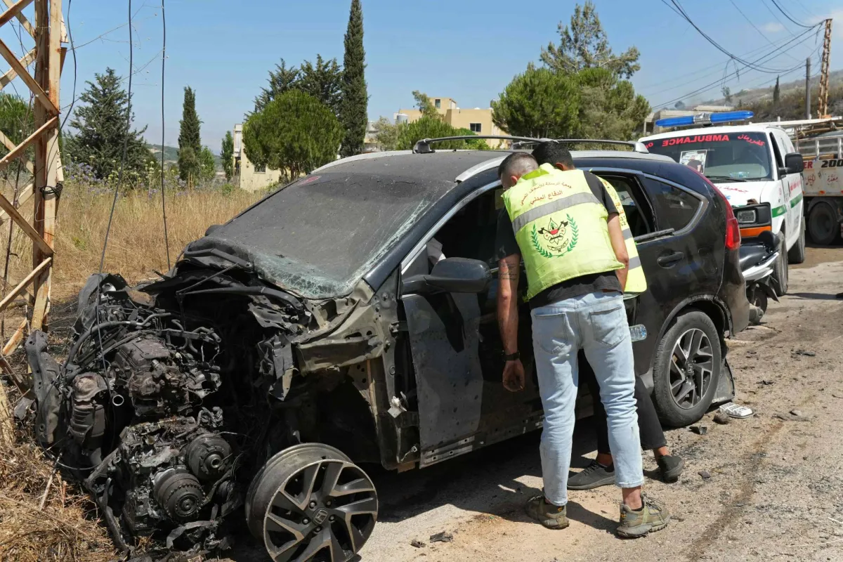 مقتل واصابة شخصين في غارات اسرائيلية على جنوب لبنان