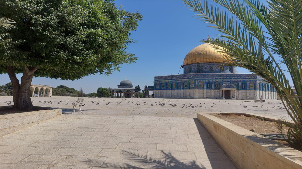 قوات الاحتلال تغلق ابواب المسجد الاقصى