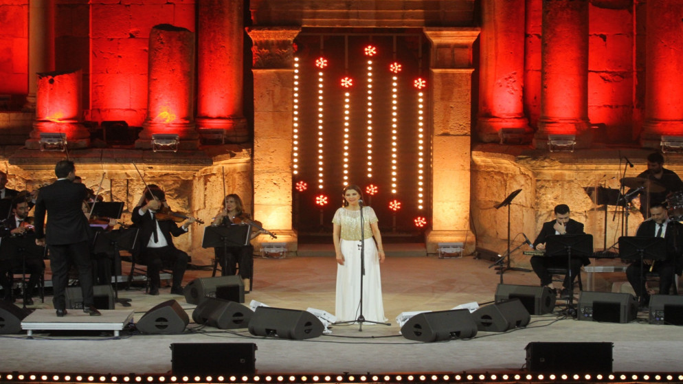 ماجدة الرومي تفتتح مهرجان جرش بحفل غنائي استثنائي