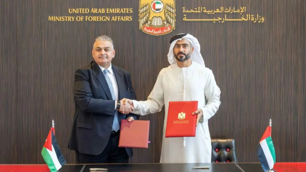 الاردن والامارات يوقعان مذكرة تفاهم لتعزيز التعاون القنصلي المشترك