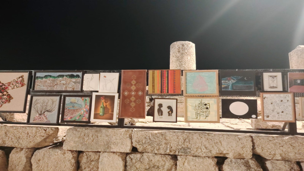 مهرجان جرش يحتضن ابداعات 50 فنانا تشكيليا في دورته الاربعين