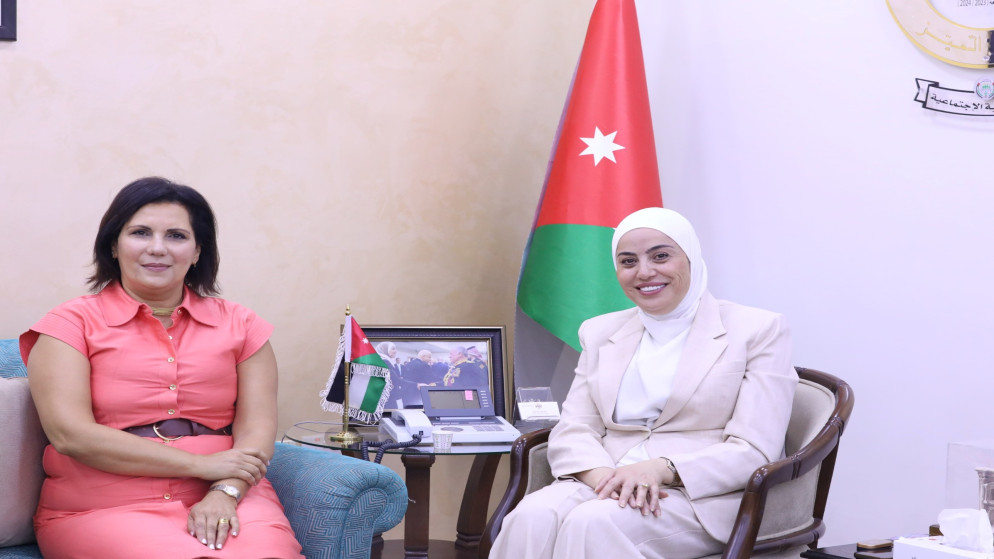 وزيرة التنمية الاجتماعية تبحث تعزيز الشراكة الاستراتيجية مع صندوق الامم المتحدة للسكان