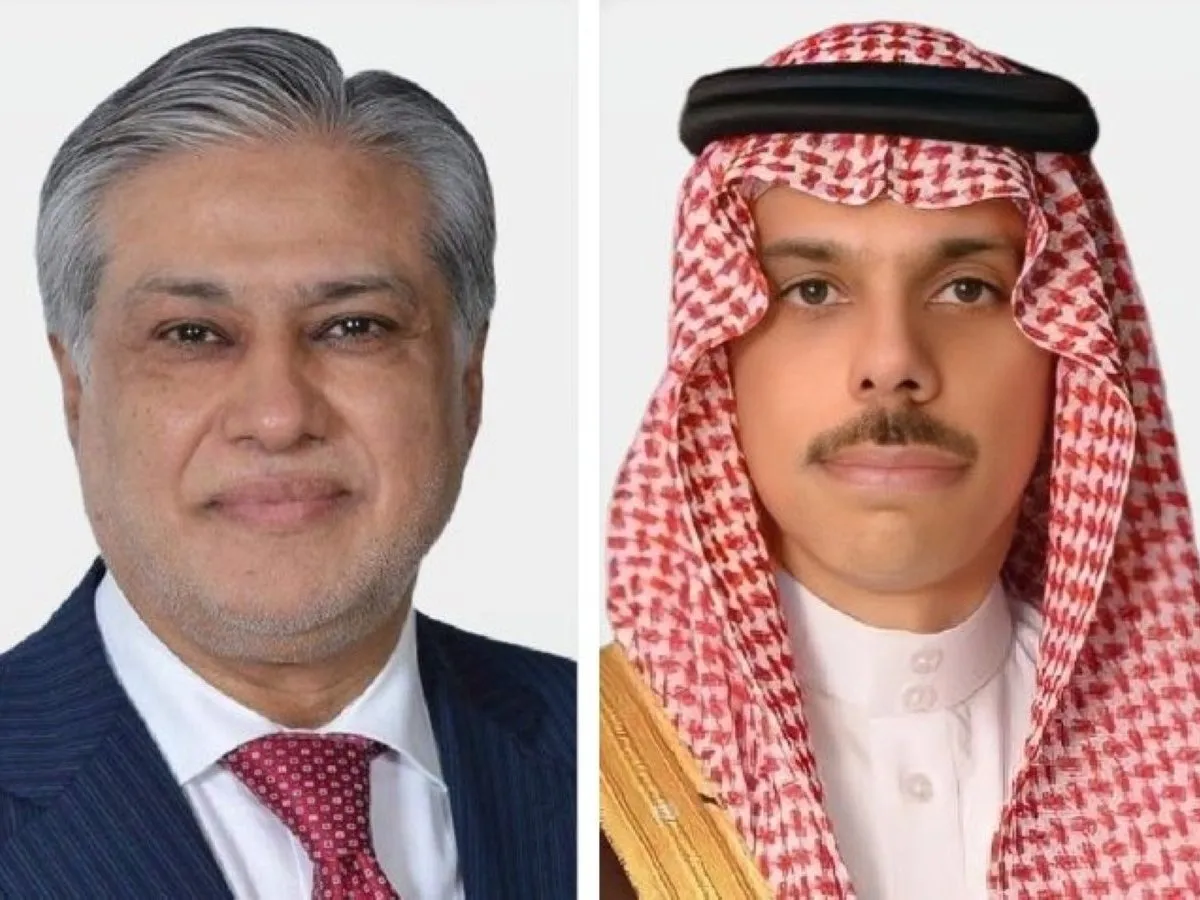 السعودية وباكستان تؤكدان ضرورة خفض التصعيد وحماية الممرات المائية