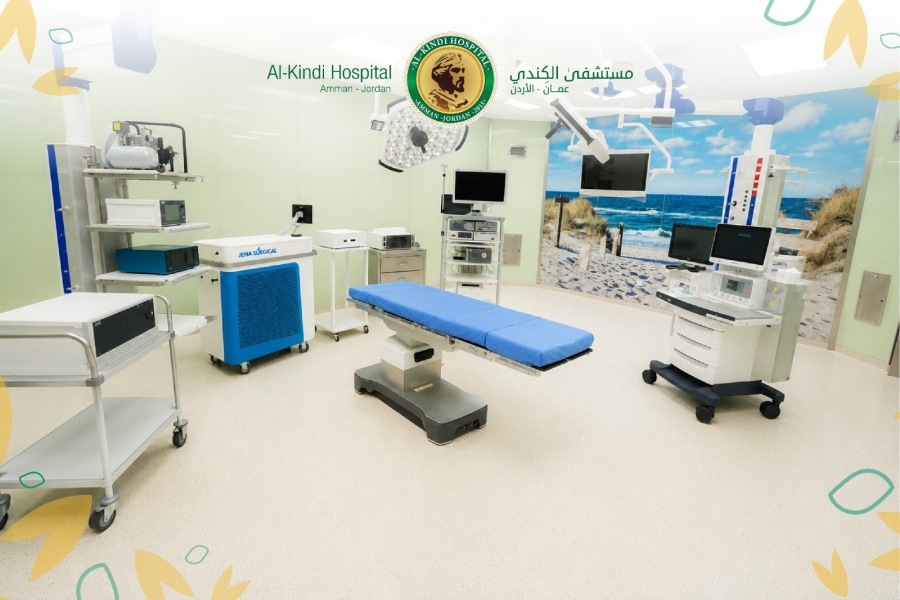 غرفة عمليات هامبورغ احدى غرف العمليات في مستشفى الكندي .. المثالية في التجهيزات
