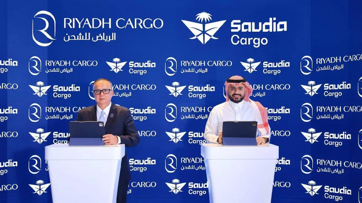 شراكة استراتيجية بين السعودية للشحن وطيران الرياض لتعزيز النقل الجوي