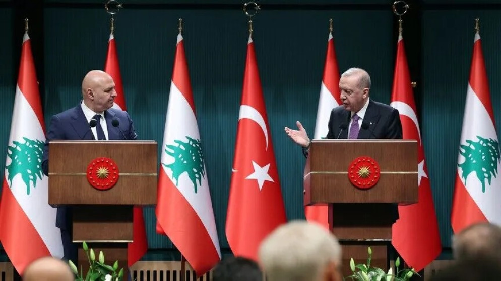اردوغان يؤكد استعداد تركيا للمشاركة في ضمان امن وسيادة لبنان