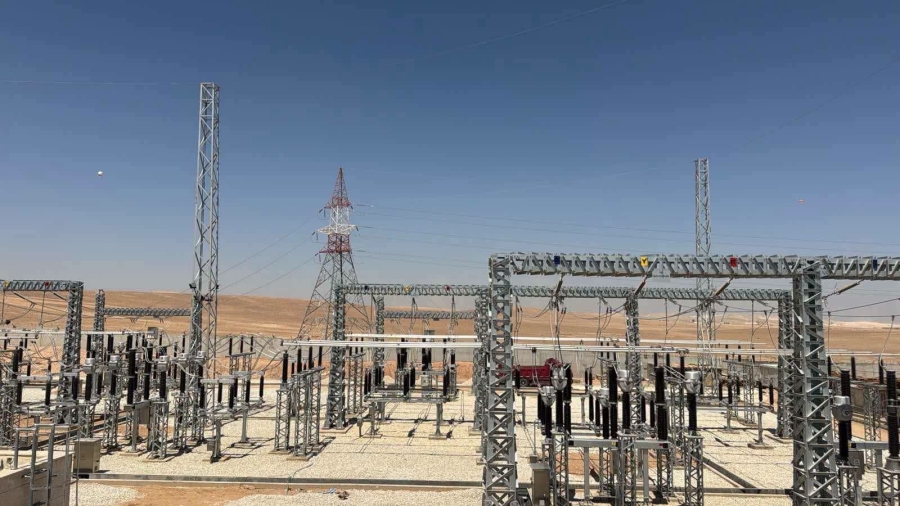 شركة الكهرباء الوطنية تنجز كهربة محطة تحويل