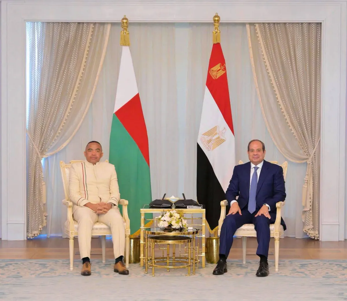 تعزيز التعاون المصري مع مدغشقر وافريقيا في مباحثات العلمين