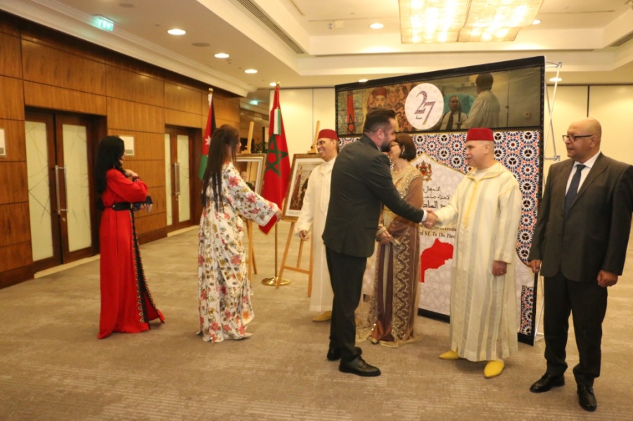 في عيد العرش .. المغرب يؤكد من عمّان دعمه للأردن والقدس