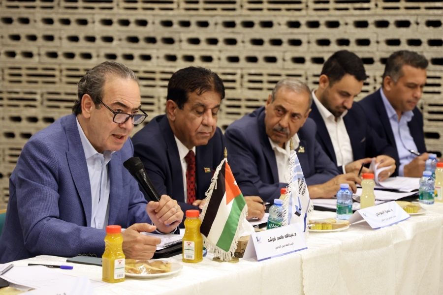 مجلس نقابة المهندسين يلتقي رؤساء فروع النقابة بالمحافظات في عجلون