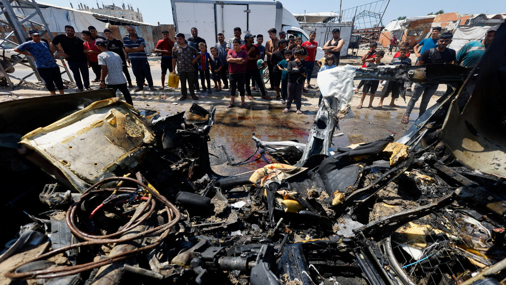اصابات في صفوف الفلسطينيين جراء قصف الاحتلال الاسرائيلي شمال غزة