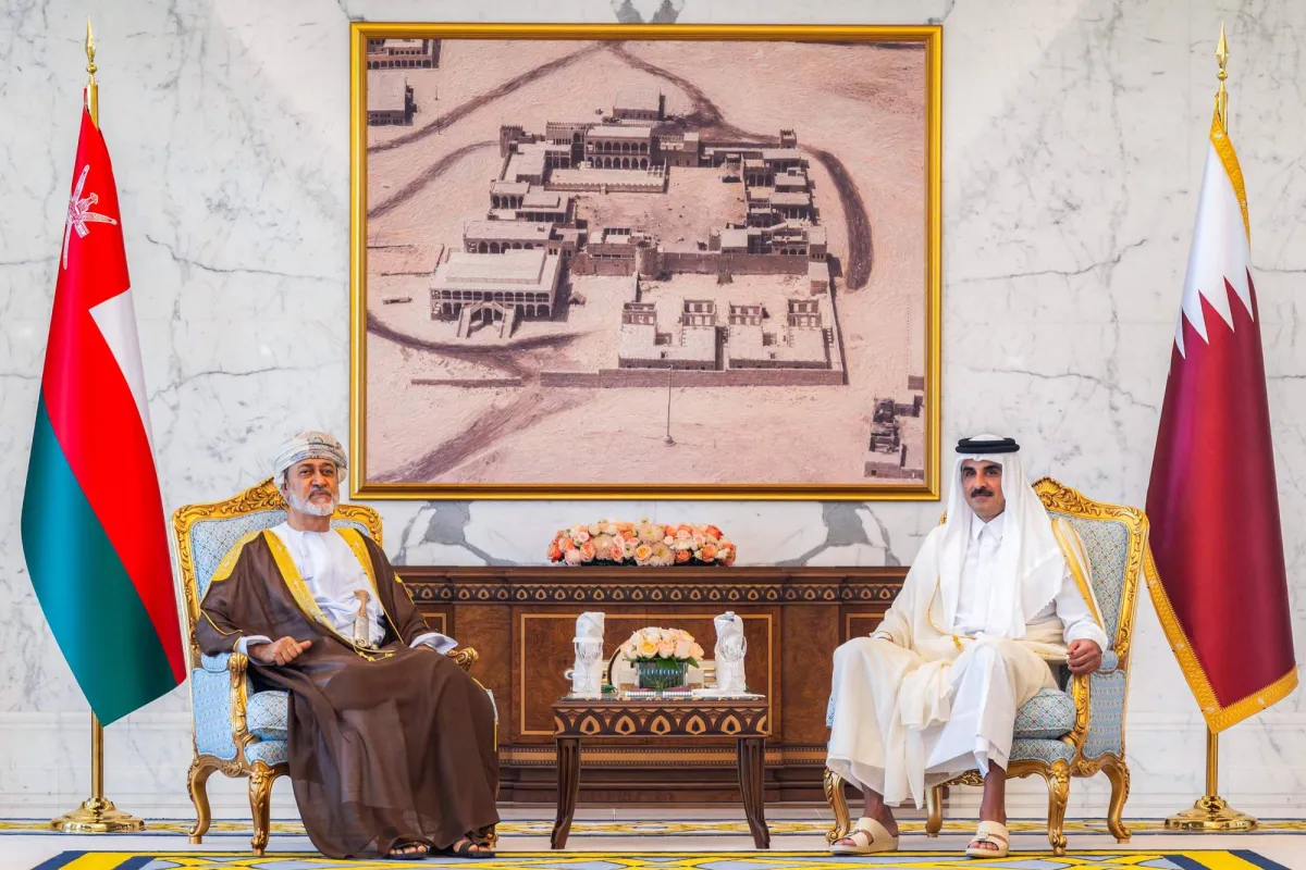 امير قطر وسلطان عمان يبحثان توطيد العلاقات والشراكة الاستراتيجية