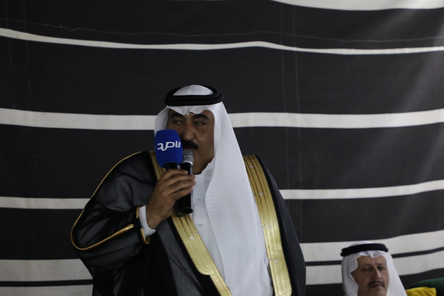الحجايا يولم لشيخ مشايخ شمر الشيخ الدهام (صور)