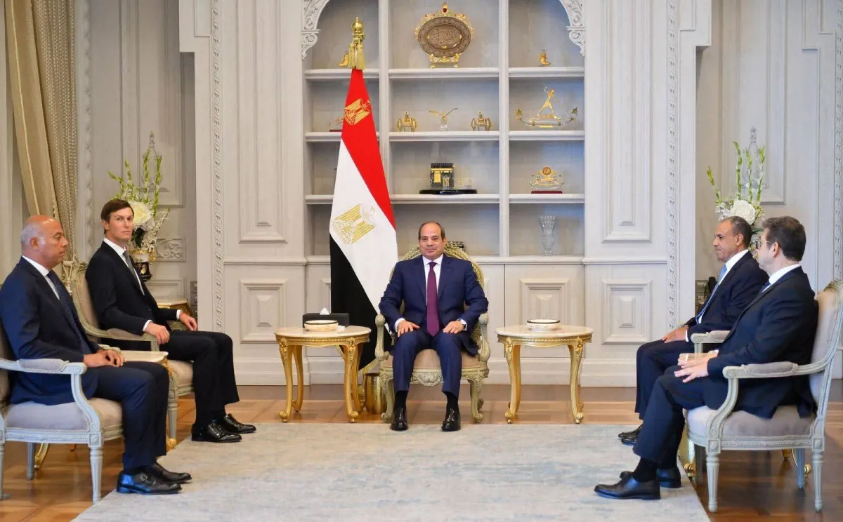 لقاء يجمع خليل الحية وجاريد كوشنر لبحث خطة السلام في غزة