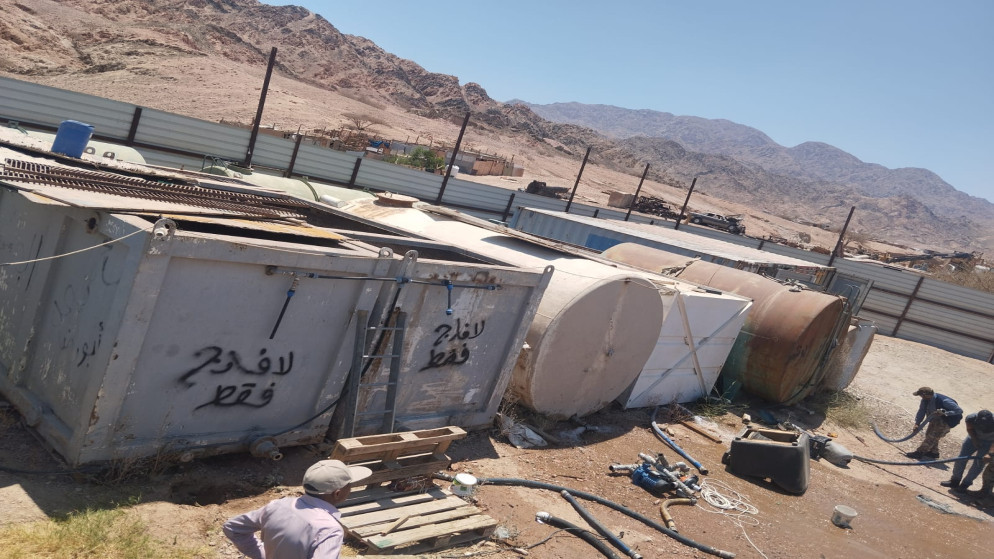 احالة ملف سرقة المياه في العقبة الى امن الدولة بقيمة 17 مليون دينار