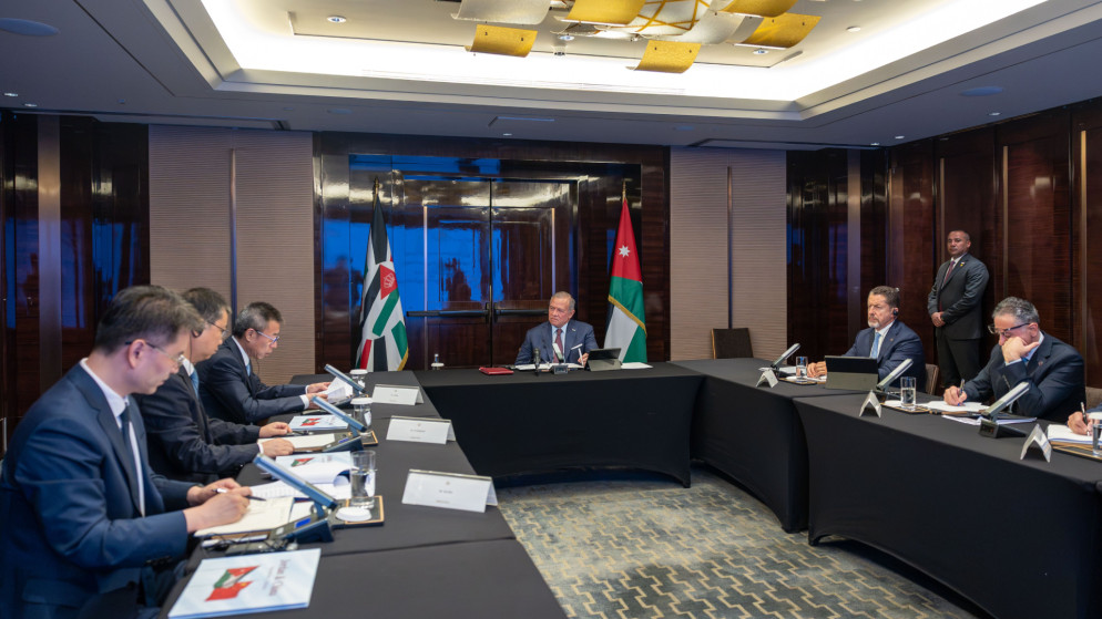 الملك يؤكد اهتمام الاردن بالتجربة الصينية في تطوير الشركات المملوكة للدولة