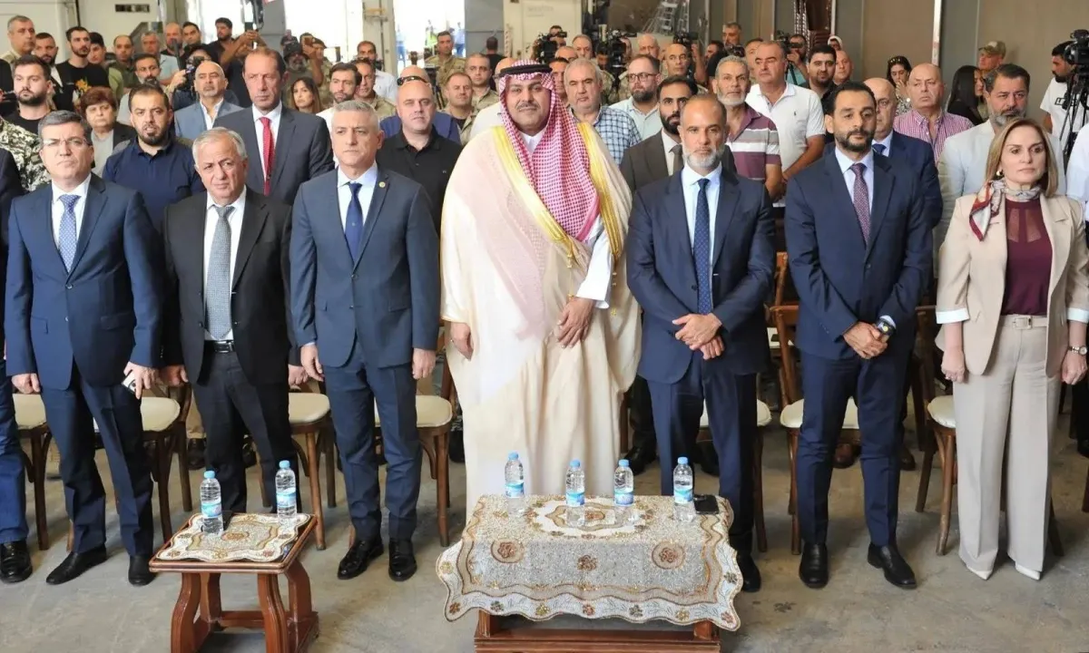 تدشين المرحلة الثالثة من تصدير المنتجات اللبنانية الى السعودية برا