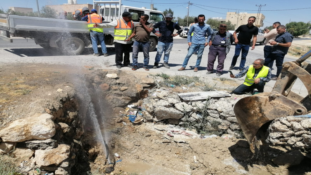 وزارة المياه تكشف عن حجم الاعتداءات وسرقة المياه في الاردن