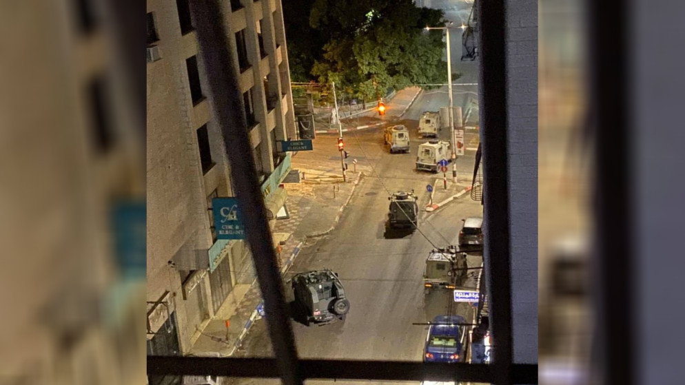 اصابات في صفوف الفلسطينيين عقب اقتحام قوات الاحتلال لمدينة نابلس
