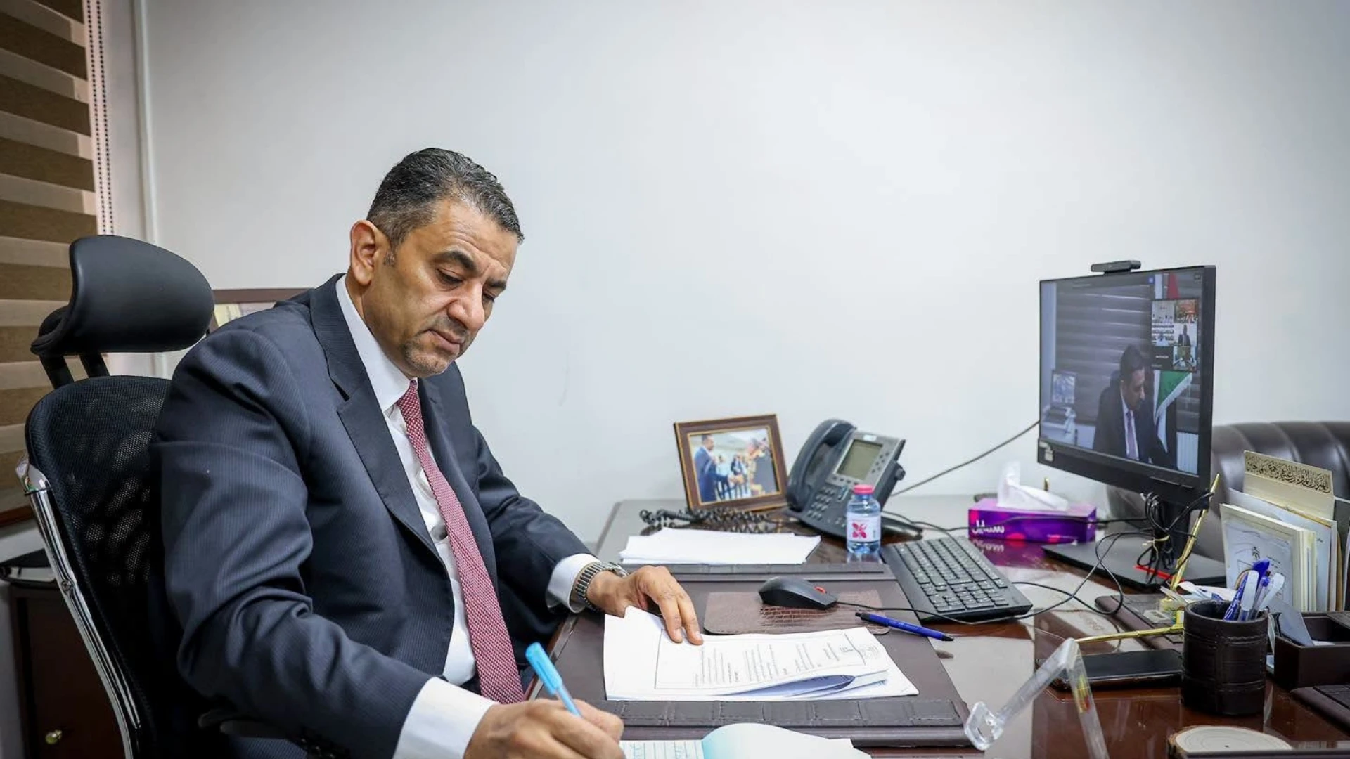 خالد ابو حسان يؤكد اهمية الوصاية الهاشمية خلال اجتماع الاتحاد البرلماني العربي