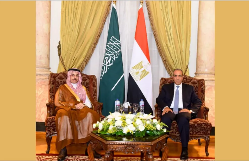 مباحثات سعودية مصرية حول مستجدات الاوضاع في ايران وفلسطين والسودان