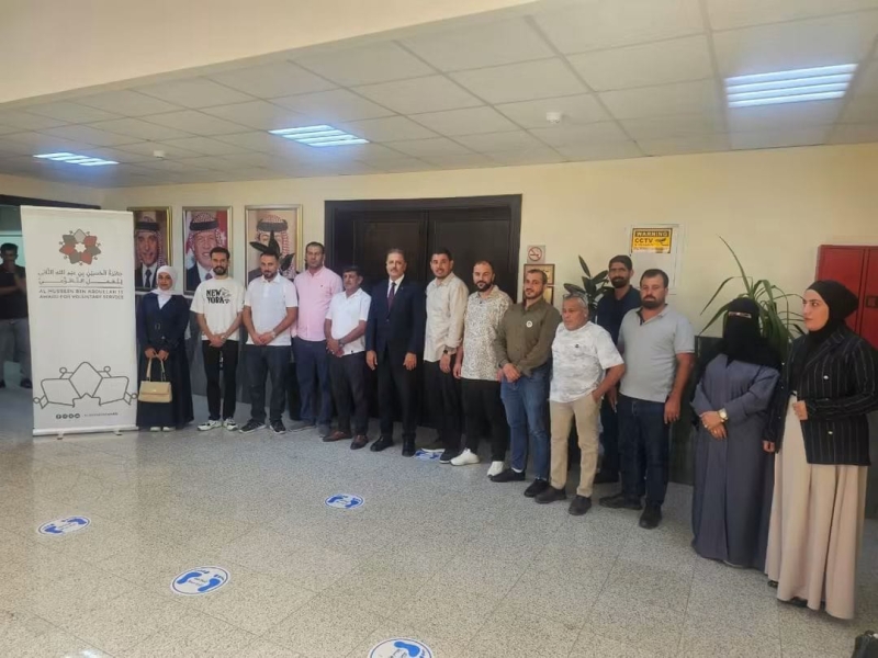 سفراء جائزة الحسين للعمل التطوعي في مأدبا.. نحو تطوعٍ أوسع وأثرٍ أكبر