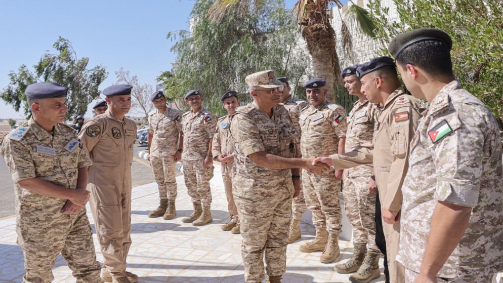 رئيس هيئة الاركان يشدد على جاهزية سلاح الجو الملكي الاردني