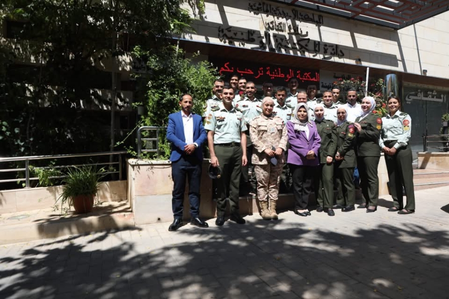 المكتبة الوطنية تختتم البرنامج التدريبي التأهيلي الشامل  (97) في مجال حق الحصول على المعلومات وأرشفة الوثائق