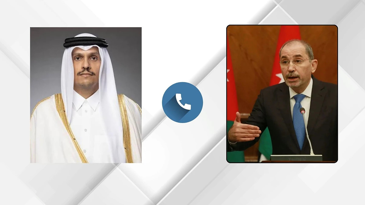 الاردن وقطر يؤكدان ضرورة تكاتف الجهود لانهاء التصعيد الاقليمي