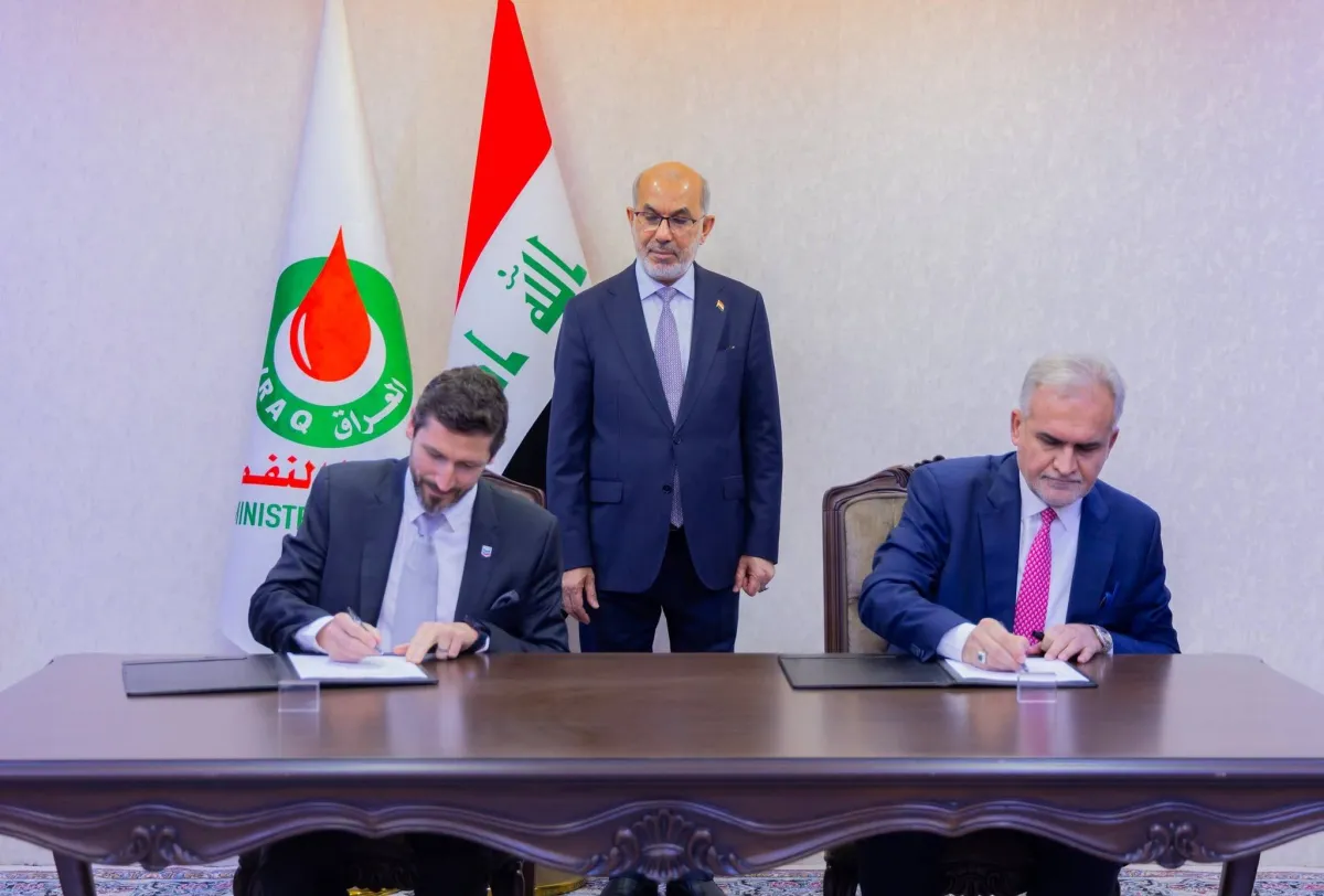 العراق يوقع اتفاقية مع شيفرون لتطوير حقل غرب القرنة