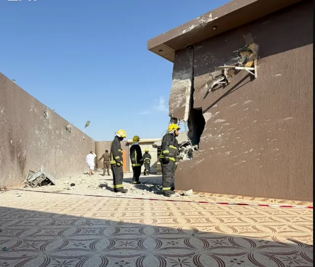 وفاة مقيم واصابة اثنين اثر سقوط شظايا مسيرة في الطائف