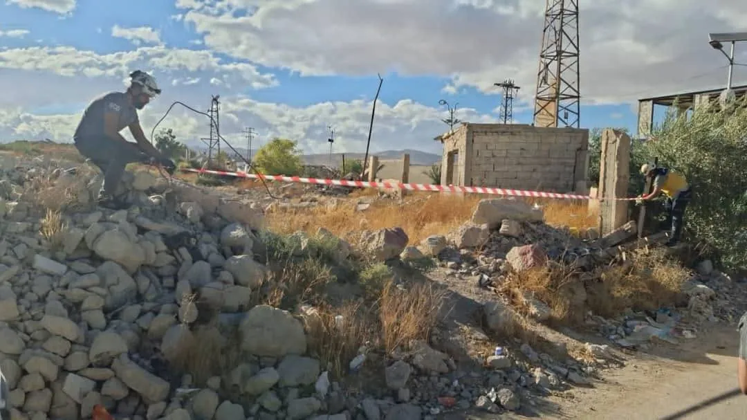 مقتل واصابة مدنيين بانفجار مخلفات حرب في ريف دمشق
