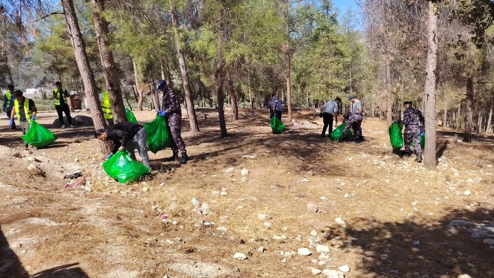 حملات نظافة وطنية واسعة في محافظات المملكة بمناسبة اليوم العالمي للنظافة