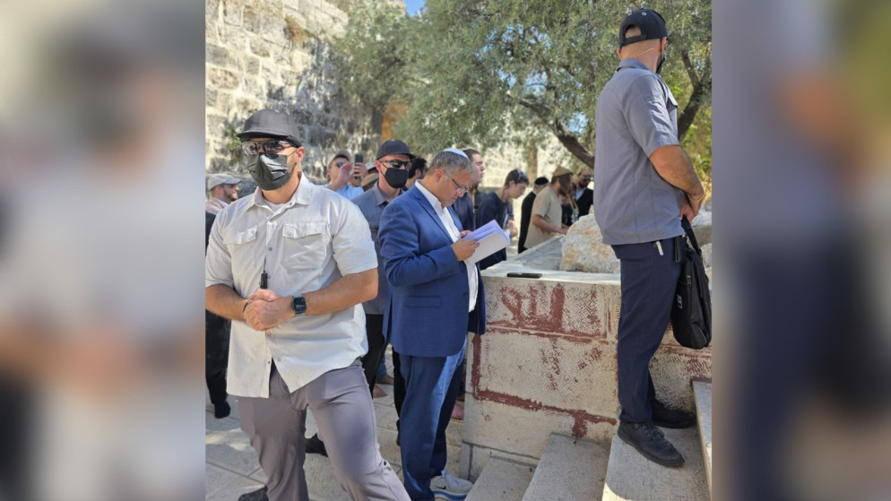 بن غفير يقتحم المسجد الاقصى وسط ادانات فلسطينية واسعة