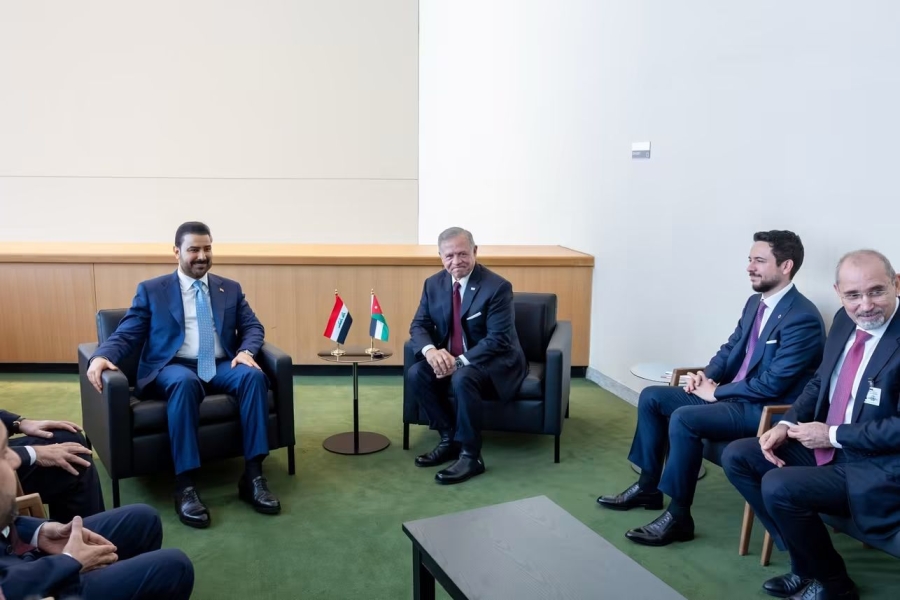 الملك يلتقي رئيس الوزراء العراقي في نيويورك