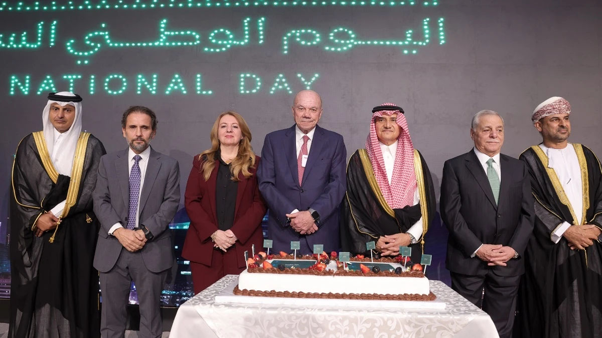 السفارة السعودية في عمان تحتفي باليوم الوطني السعودي