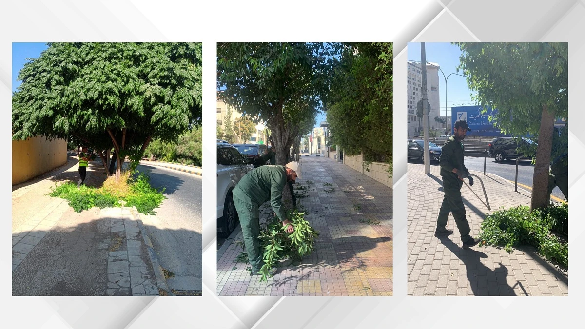 امانة عمان تطلق حملة شاملة لتاهيل الارصفة وازالة العوائق للمشاة