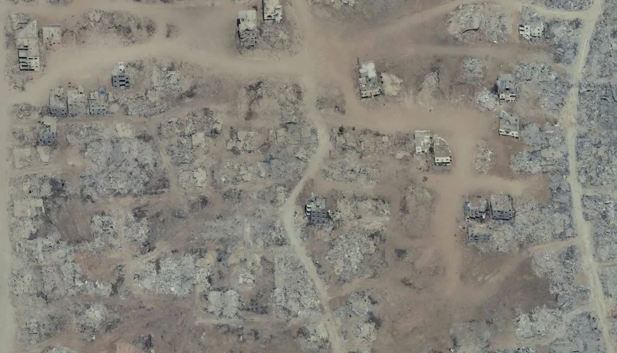 صور جوجل ايرث تكشف حجم الدمار الهائل في غزة