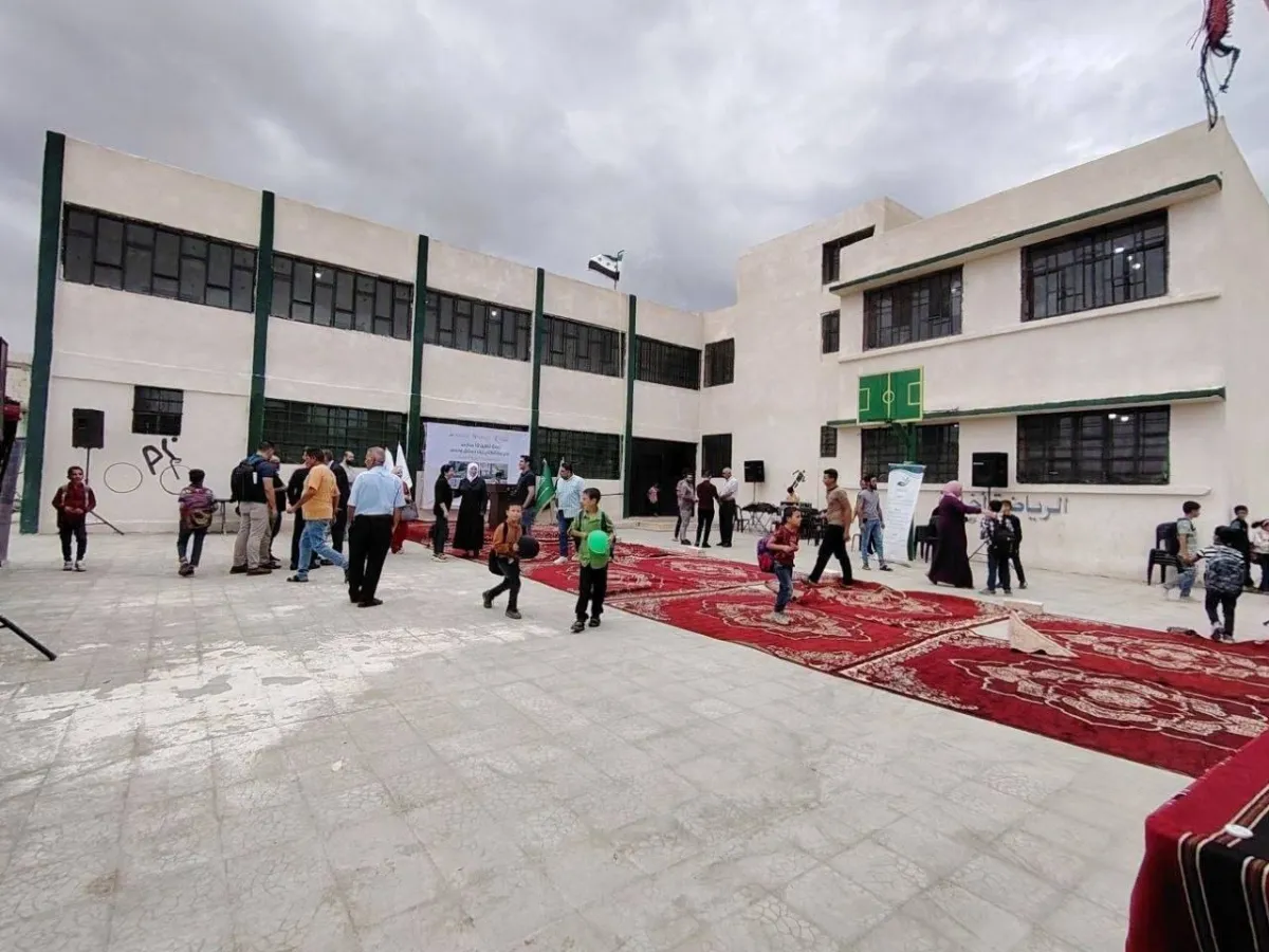 مركز الملك سلمان يواصل اعادة تاهيل عشرات المدارس في سوريا لدعم العملية التعليمية